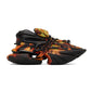 Balmain - Men's Unicorn Flame Printed Low-top Neo/leather Sneakers