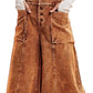 Anniewear - Velvet Wide Leg Pants