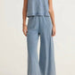 Z Supply - Denim Jersey Tank And Pant Set