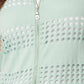 Angel Apparel - Crochet Zip Bomber Jacket