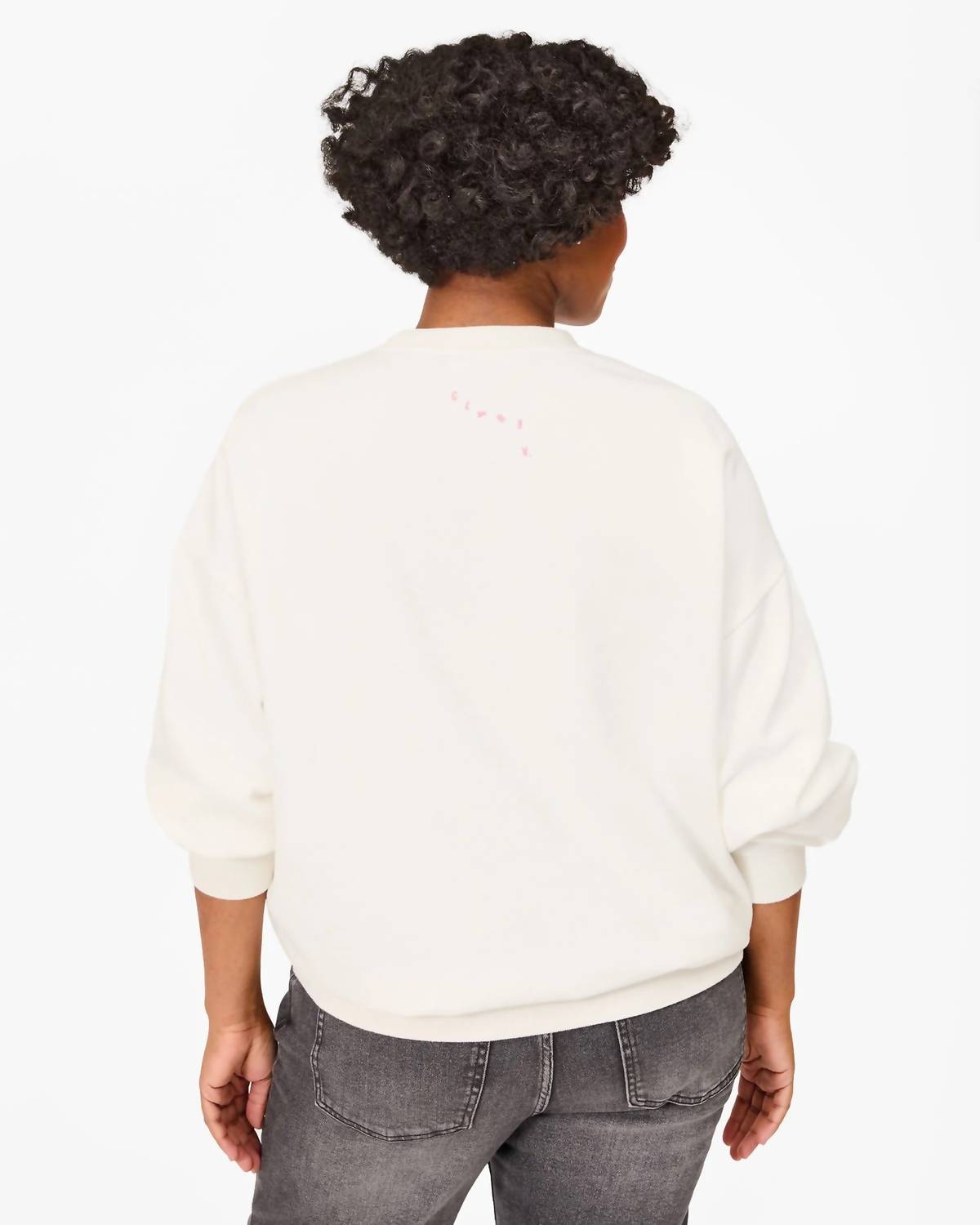 Clare V. - Oversized Sweatshirt with Iconique