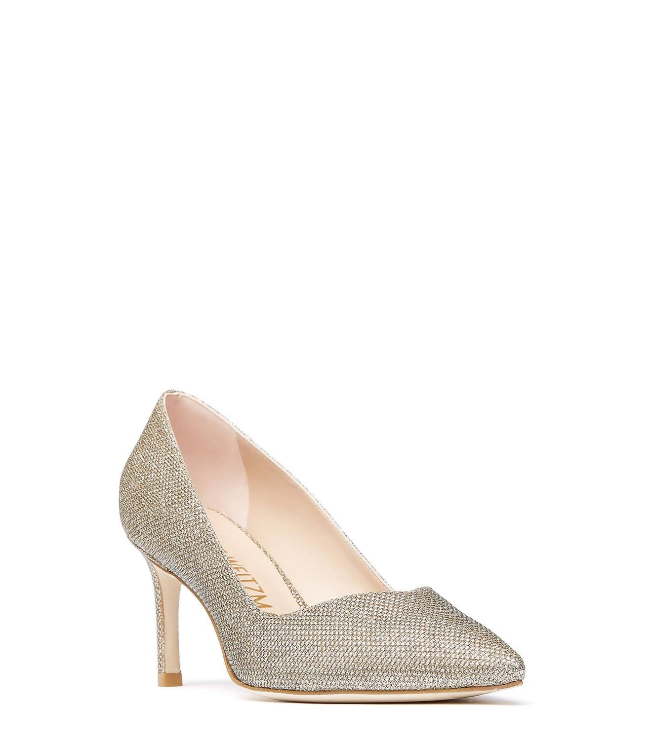 Stuart Weitzman - Anny Pointed Toe Pump Heel