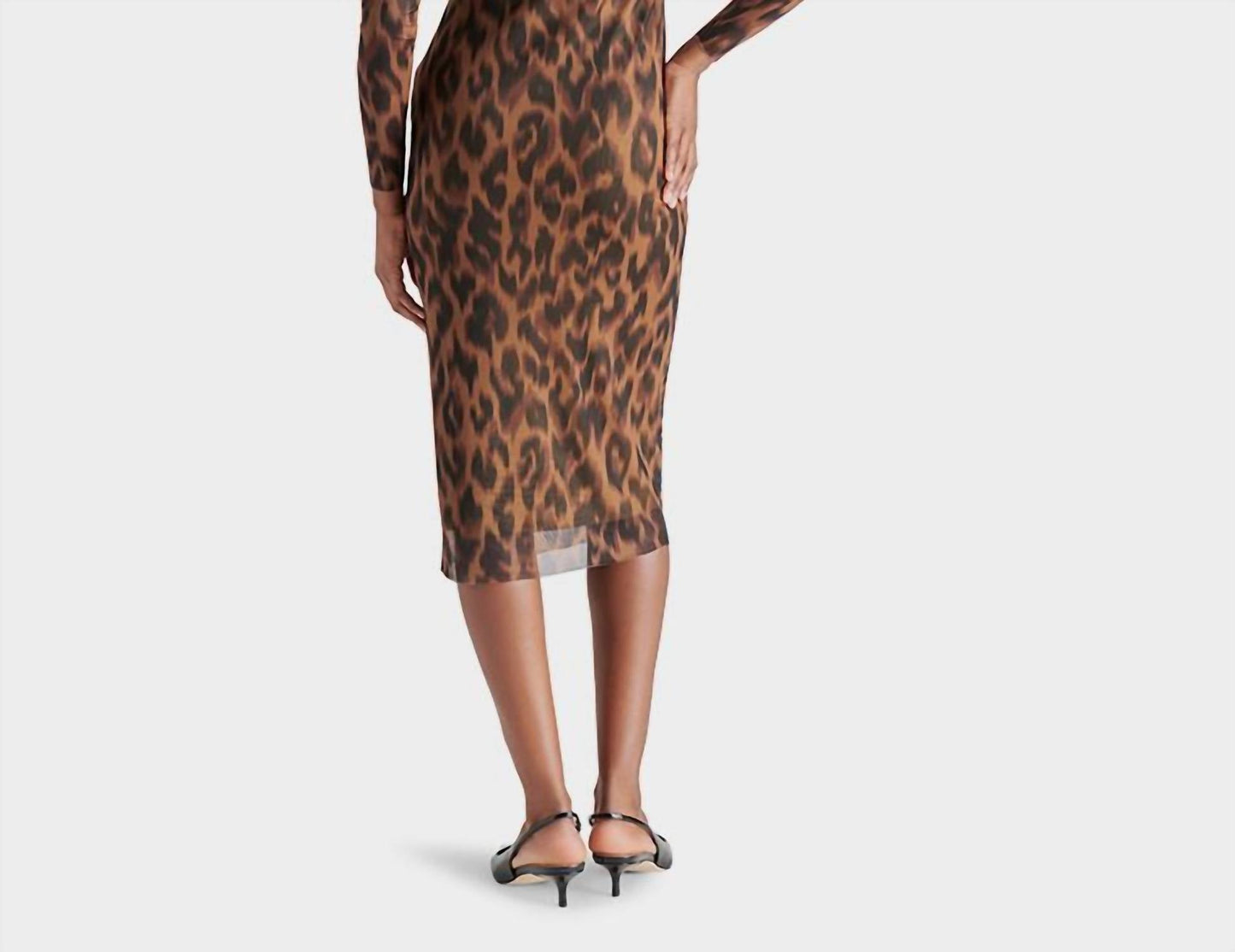 Steve Madden - Vivienne Animal Print Midi Dress