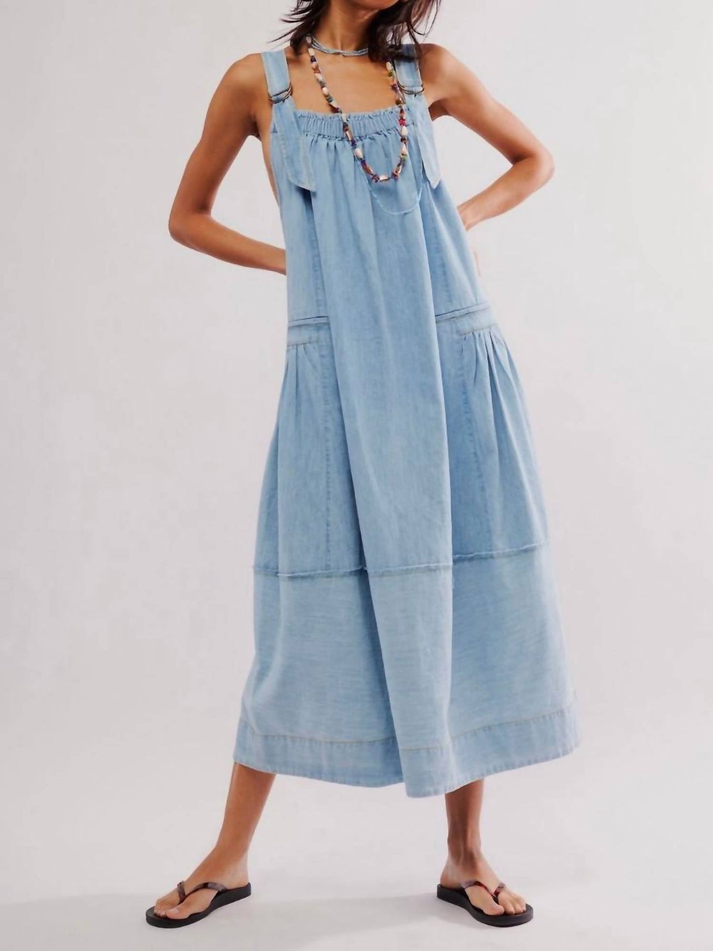 Free People - Machu Barrel Midi Dress