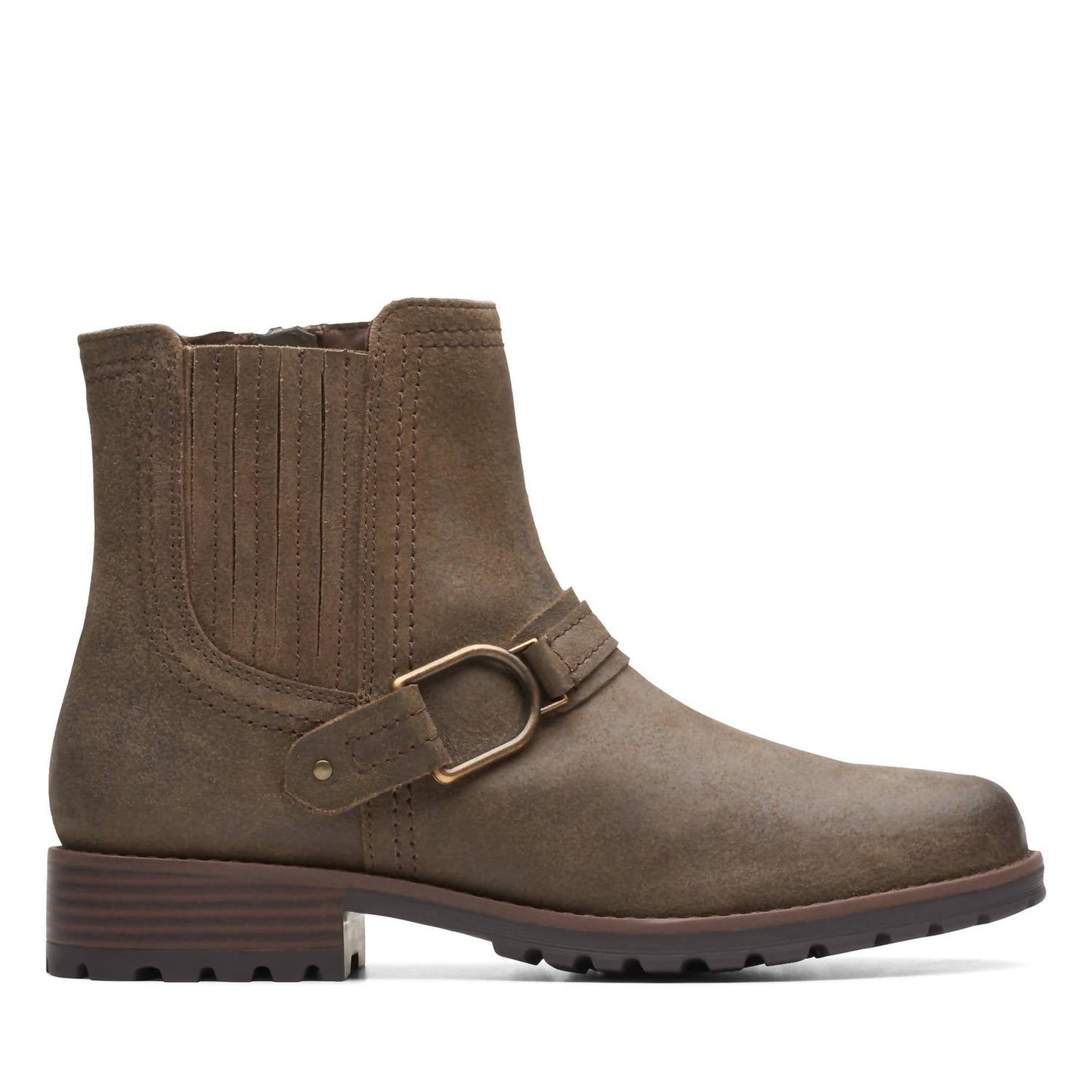 Clarks - Women's Aspra Buckle Ankle Boot