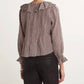 Dôen - Hardy Delphine Printed Ruffled Blouse