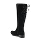Born - Women's Cotto Back Lace Up Suede Leather Knee High Riding Boots