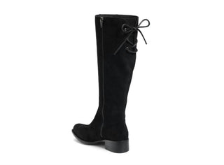 Born - Women's Cotto Back Lace Up Suede Leather Knee High Riding Boots