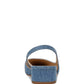 Veronica Beard - Cecile Denim Cap-Toe Slingback Sandals