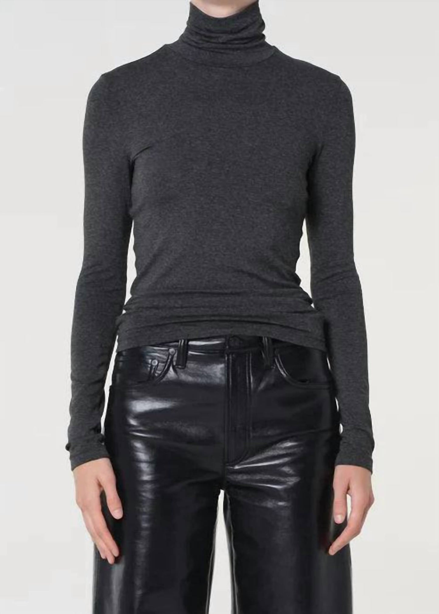 Agolde - Pascale Turtleneck Long Sleeve Tee