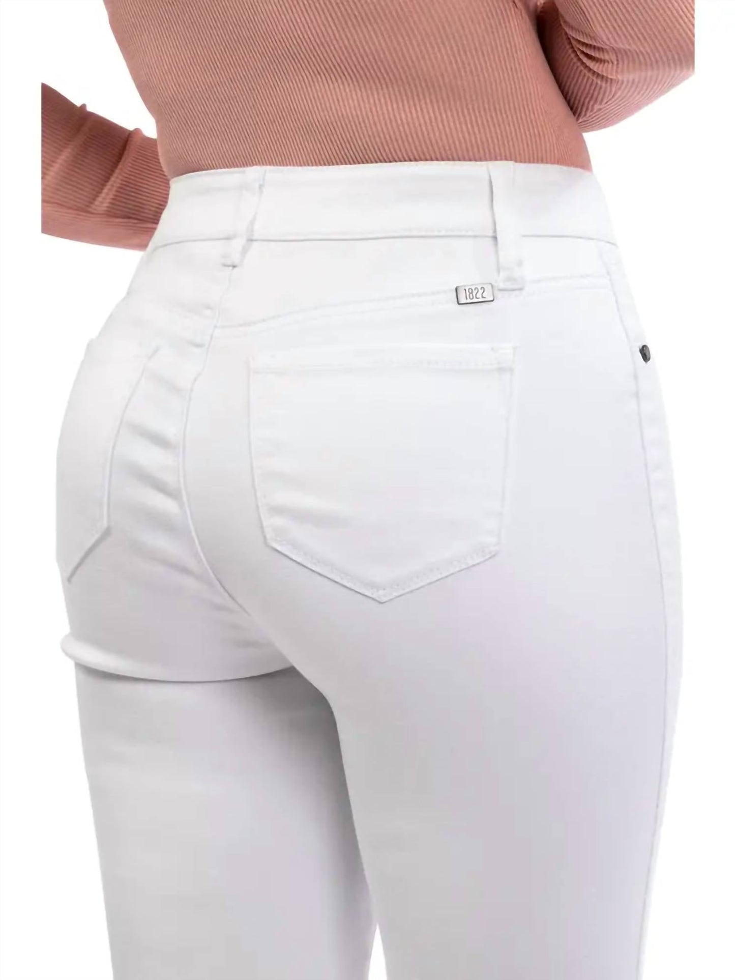 1822 Denim - Butter High Rise Ankle Skinny Jeans