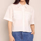Cara Cara - Calvia Boxy Crop Shirt