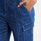 L'Agence - Brooklyn High Rise Utility Wide Leg Jeans