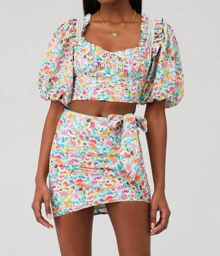 For Love & Lemons - Claude Puff Sleeves Top