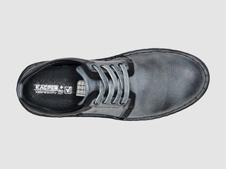 Kcr Group - Sapatos de couro Frosty masculinos