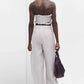 Ganni - HEMP CURVED TROUSER