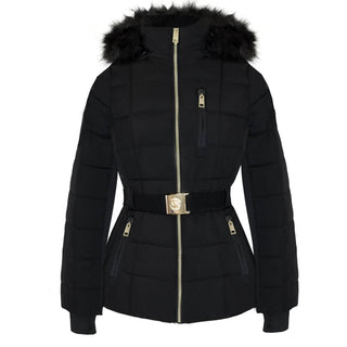 Michael Kors - Women's Scuba Stretch Belted Active Coat
