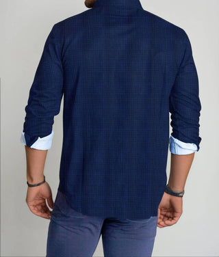 Buki - Moody Blues Plaid Long Sleeve Tech Shirt