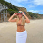 Jocelyn - Women's Key West Striped Crochet Hat