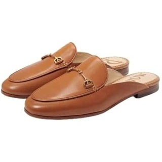 Sam Edelman - Mule feminina Linnie com detalhe em corrente e bico amendoado