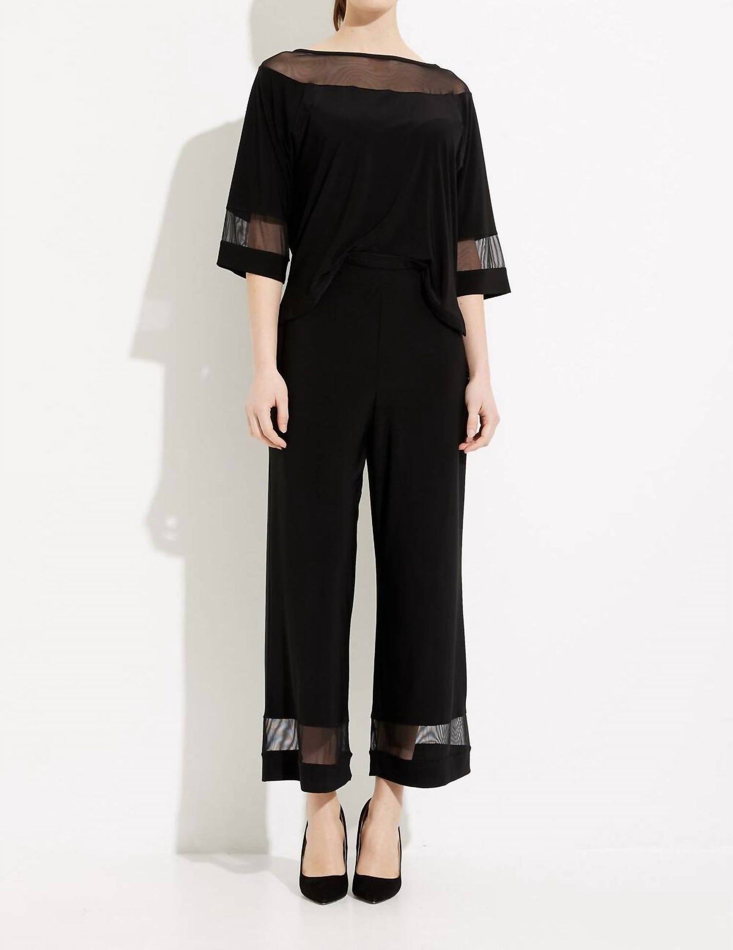 Joseph Ribkoff - Mesh Jumpsuit