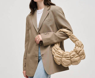 Urban Expressions - Bolsa Stella Puffy Quilted em couro vegano