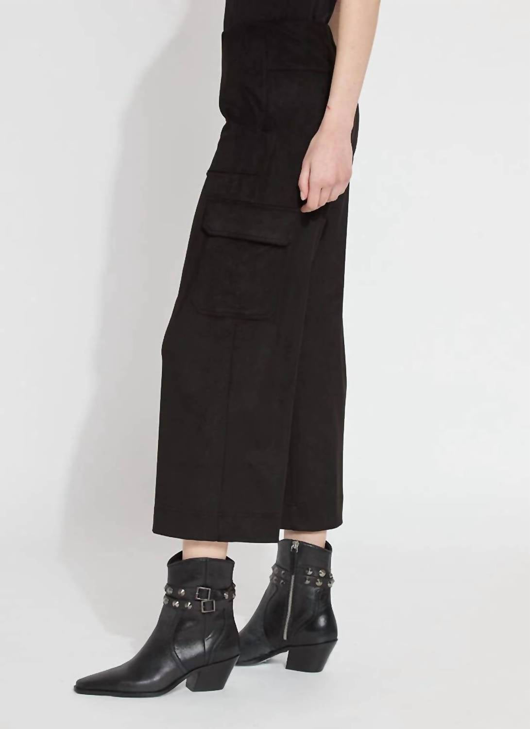 Lysse - Anita Hi Waist Vegan Crop Cargo Pants