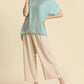 Umgee - Animal Jacquard Dolman Sleeve Top