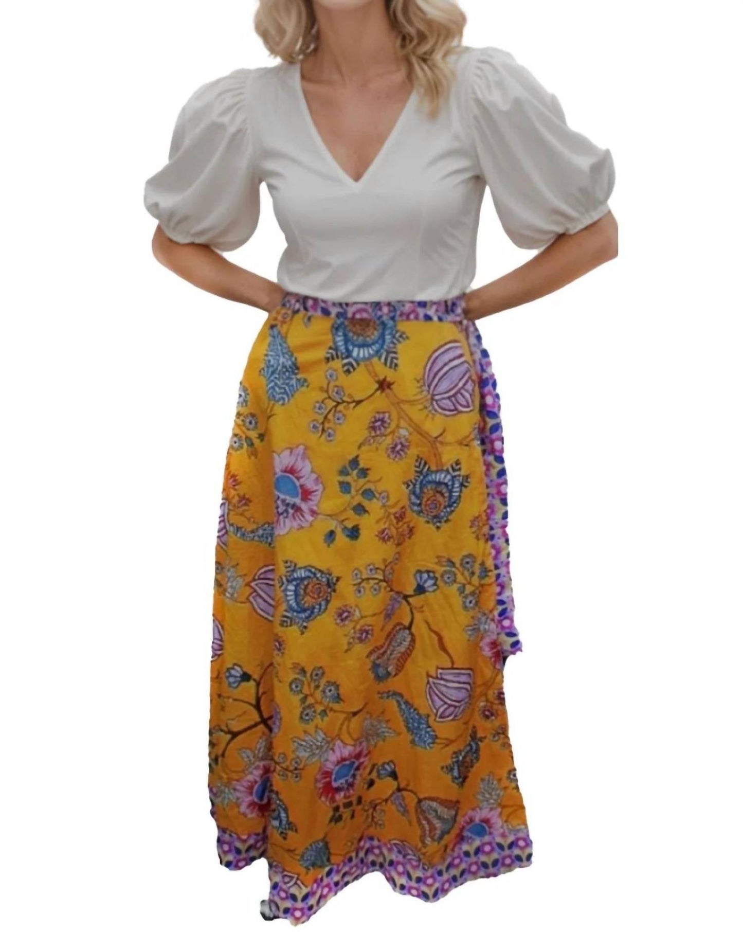 Farylina - Maple Wrap Skirt