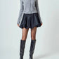 Endless Rose - Women's Crewneck Button Down Knit Top