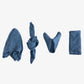 Borrowed Blu - Organic Cotton Napkins Set Of 4