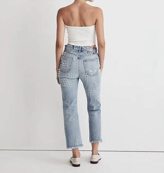 B Sides - Stowe Jean With Hand Embroidery