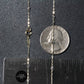 Diamond Cut Bead Links Pendant Chain in 14k Two Tone Gold (3.5mm)