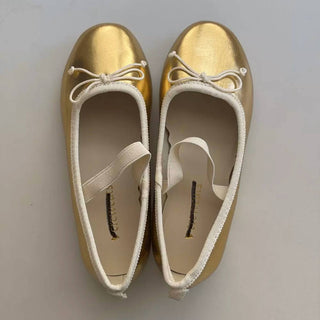 J.Crew - Sapatilhas de balé com tiras para meninas