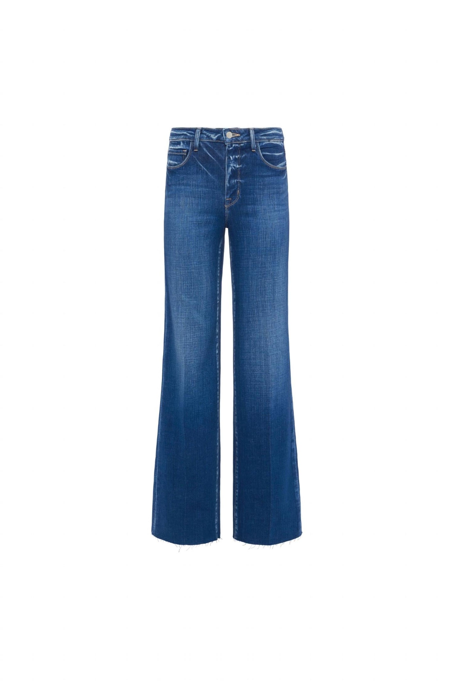 L'Agence - Women's Scottie High Rise Wide Leg Jeans