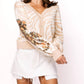 Queen Of Sparkles - Tiger On Tiger Print Cardigan