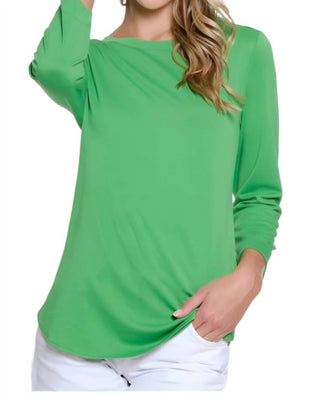 Multiples - 3/4 Sleeve Tulip Hem Top