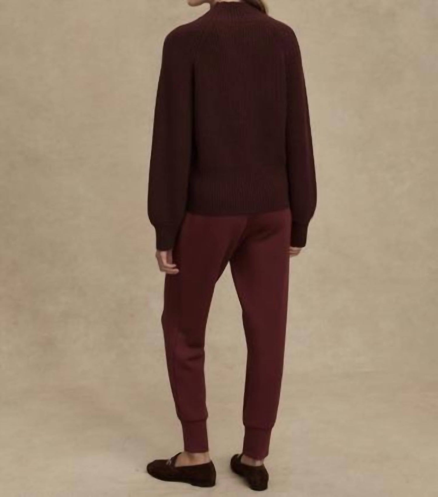 Varley - Martina High Neck Rib Knit Sweater
