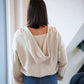 Project Social T - SAMSON BUBBLE HEM V NECK HOODIE