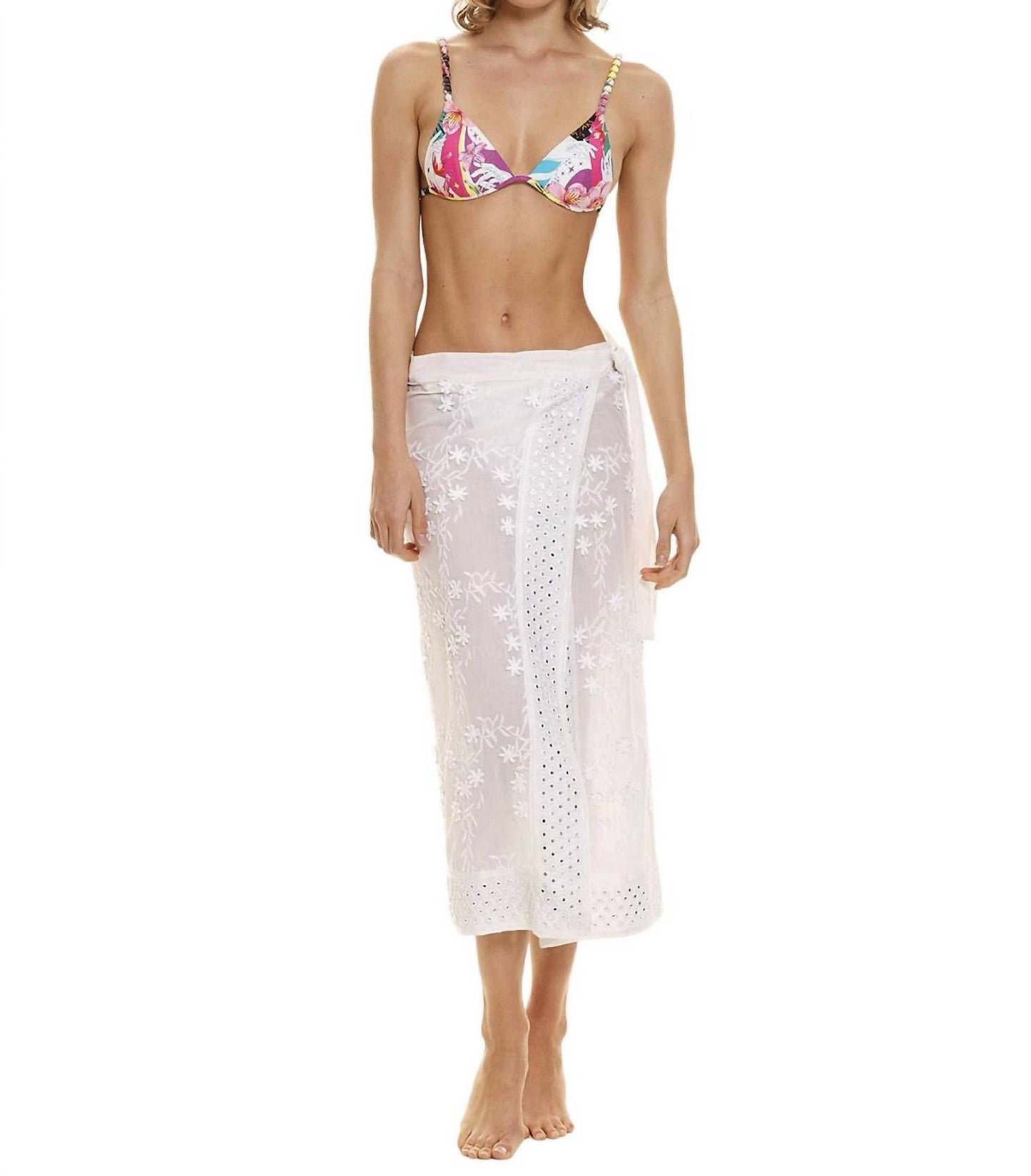 Agua Bendita - Zinna Gleam Cover-up