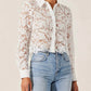 Astr - Isabis Floral Lace Top
