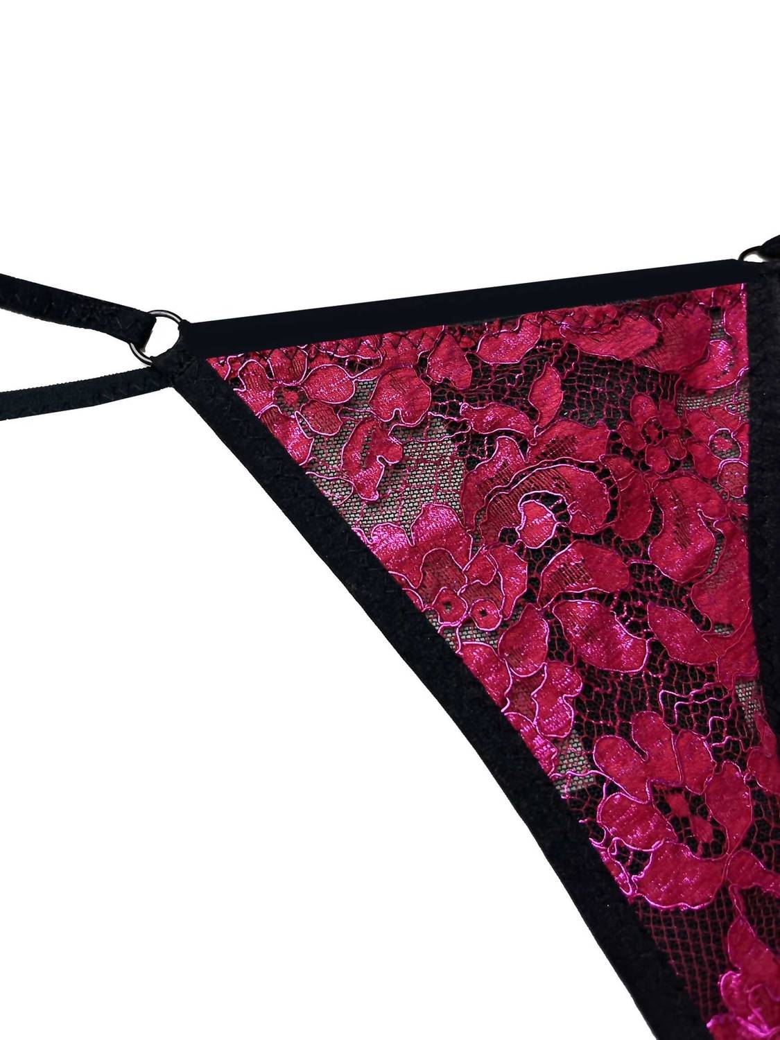 Titov - Women's Beth Floral Lace Thong