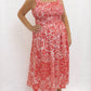 Charlie B - Women's Midi Smocked Dress