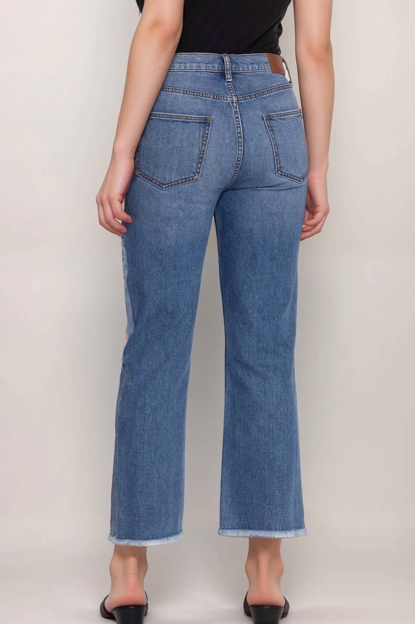 Johnny Was - Crop Straight Jeans