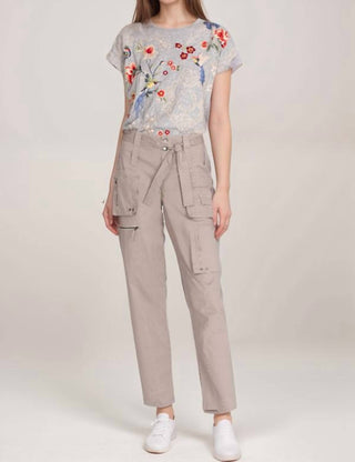 Johnny Was - Calça Cargo com Cinto Pete &amp; Greta Tyla