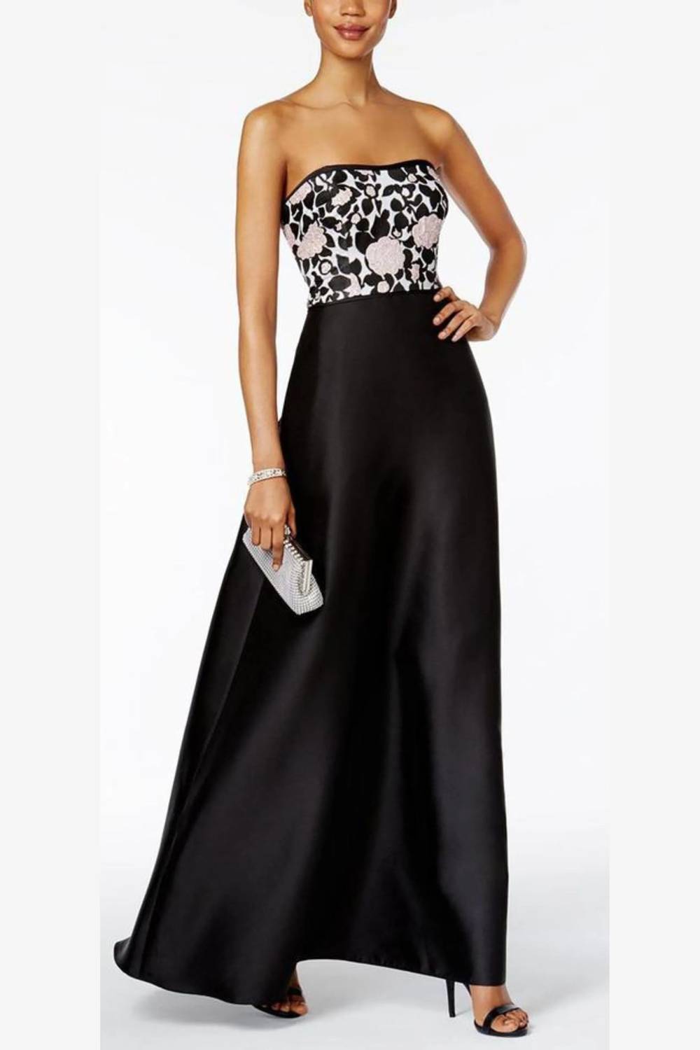 Adrianna Papell - Floral Evening Gown