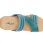 Halsa Footwear - Women's Desiree Embossed Sandals