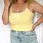 Le Lis - Women's Buttercream Dreams Sweater Cami Top