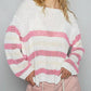 Pol - Stripe Lightweight Sweater Top