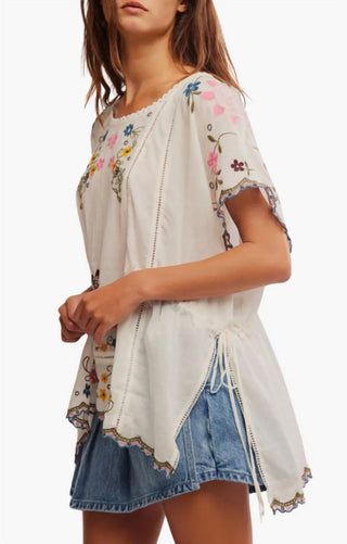 Free People - Top Bordado Danielle